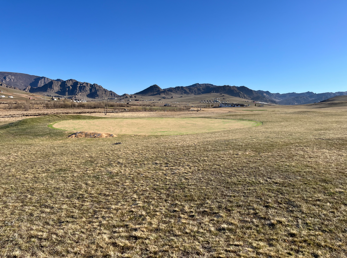 몽골 징기즈칸CC 퍼팅그린 & 프린지_SG50_KL35 시공사례 첫번째 이미지