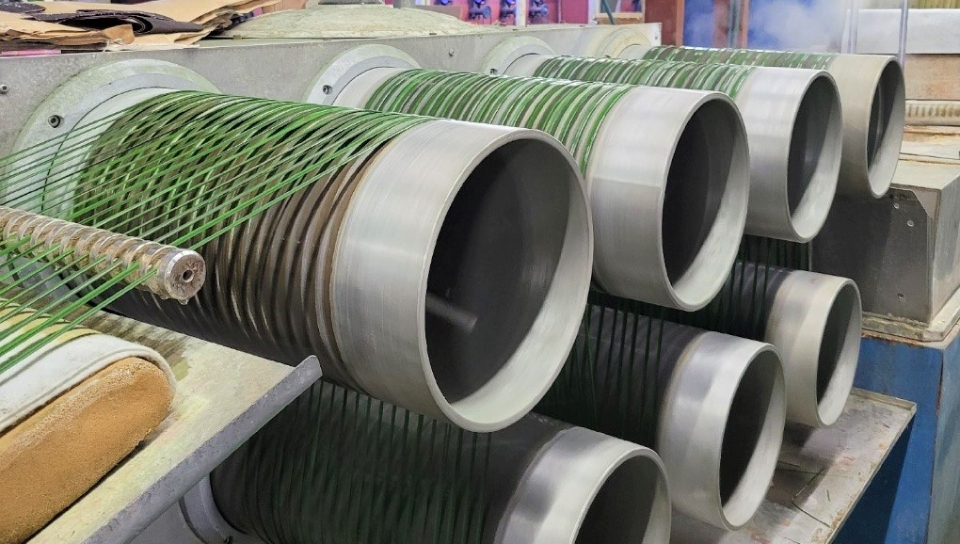 KOLON GLOTECH | KOLON GLOTECH 人工芝 紡糸工程