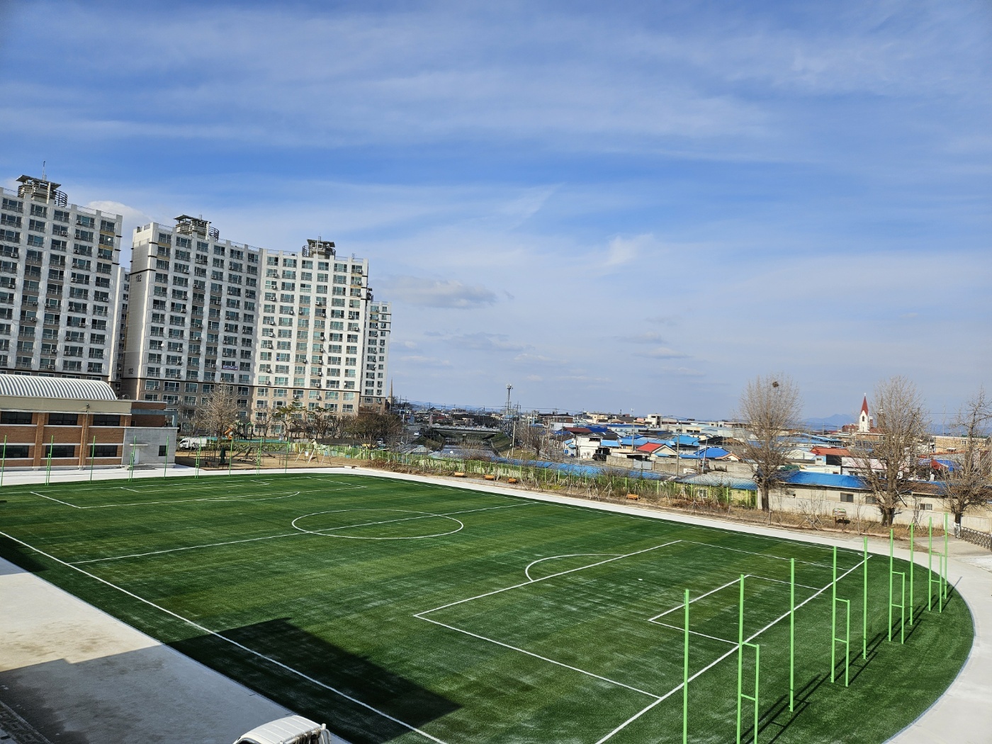 江慶黄山小学校運動場_TM55e+ 이미지